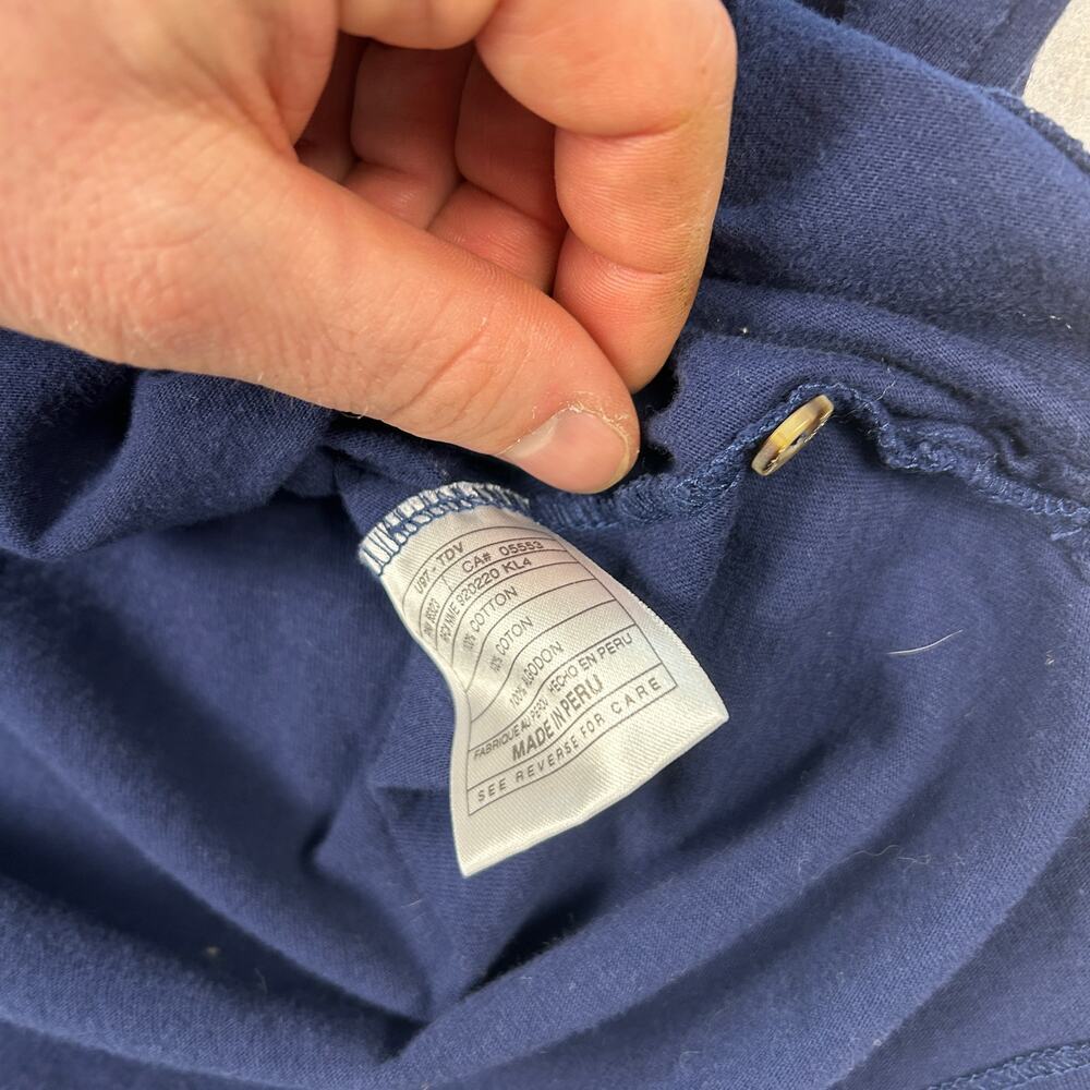 Vintage Nike Golf Men’s Polo Shirt, Navy Blue, Indian River Plantation, Large - Picture 6 of 10
